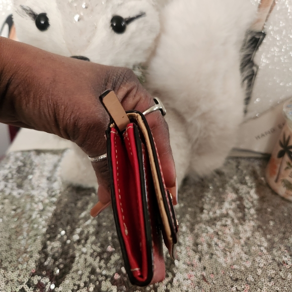 Kate Spade Red Leather Women's Wallet NWOT - Picture 5 of 7